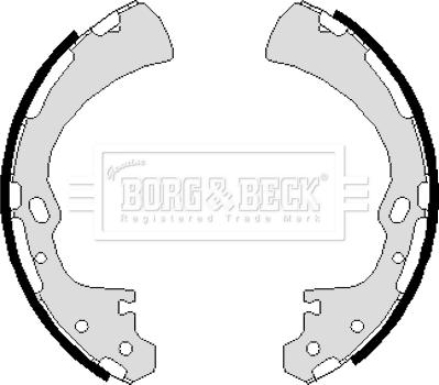 Borg & Beck BBS6019 - Kit freno, freni a tamburo www.autoricambit.com