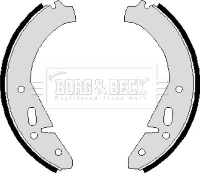 Borg & Beck BBS6081 - Kit freno, freni a tamburo www.autoricambit.com