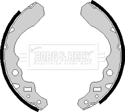 Borg & Beck BBS6152 - Kit freno, freni a tamburo www.autoricambit.com