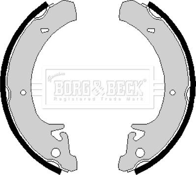 Borg & Beck BBS6133 - Kit freno, freni a tamburo www.autoricambit.com