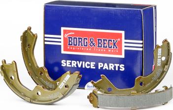 Borg & Beck BBS6343 - Kit ganasce, Freno stazionamento www.autoricambit.com