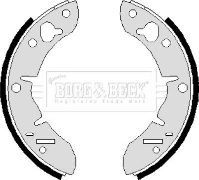 Borg & Beck BBS6247 - Kit freno, freni a tamburo www.autoricambit.com