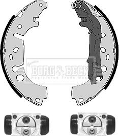 Borg & Beck BBS1094K - Kit freno, freni a tamburo www.autoricambit.com