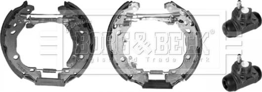 Borg & Beck BBS1140K - Kit freno, freni a tamburo www.autoricambit.com