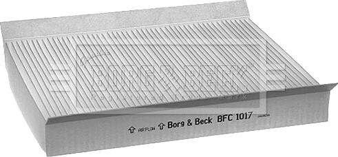 Borg & Beck BFC1017 - Filtro, Aria abitacolo www.autoricambit.com