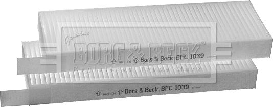 Borg & Beck BFC1039 - Filtro, Aria abitacolo www.autoricambit.com