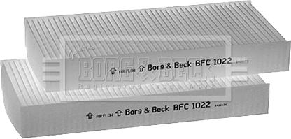 Borg & Beck BFC1022 - Filtro, Aria abitacolo www.autoricambit.com