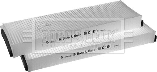 Borg & Beck BFC1110 - Filtro, Aria abitacolo www.autoricambit.com