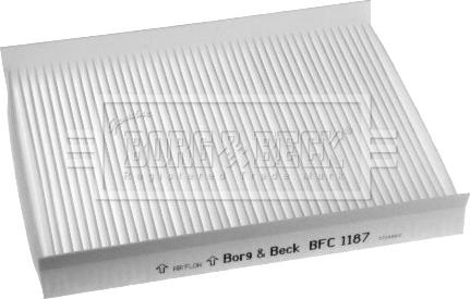 Borg & Beck BFC1187 - Filtro, Aria abitacolo www.autoricambit.com