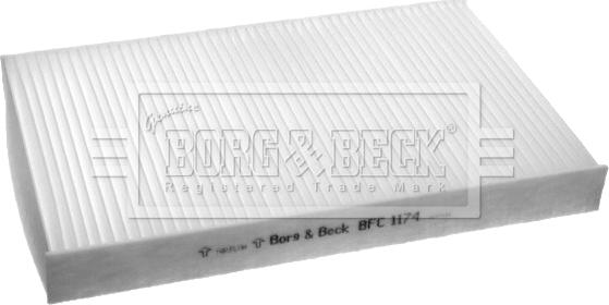 Borg & Beck BFC1174 - Filtro, Aria abitacolo www.autoricambit.com
