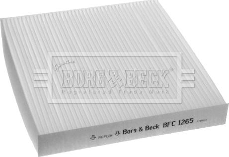 Borg & Beck BFC1265 - Filtro, Aria abitacolo www.autoricambit.com