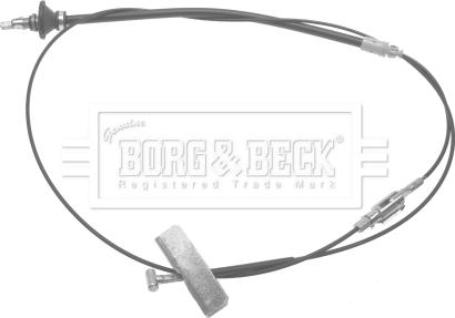 Borg & Beck BKB3252 - Cavo comando, Freno stazionamento www.autoricambit.com