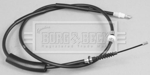 Borg & Beck BKB2457 - Cavo comando, Freno stazionamento www.autoricambit.com