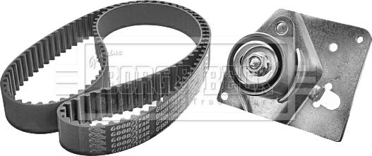 Borg & Beck BTK1026 - Kit cinghie dentate www.autoricambit.com