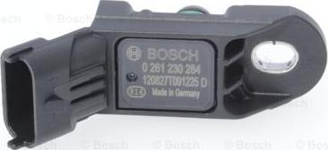 BOSCH 0 261 230 284 - Sensor MAP, pressione del collettore di aspirazione www.autoricambit.com