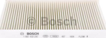 BOSCH 1 987 432 247 - Filtro, Aria abitacolo www.autoricambit.com