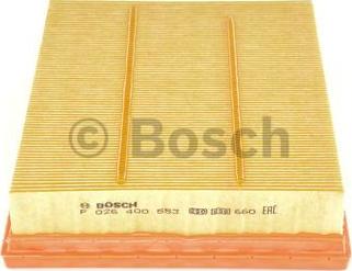 BOSCH F 026 400 553 - Filtro aria www.autoricambit.com