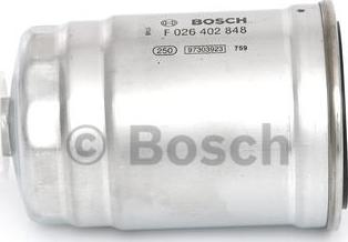 BOSCH F 026 402 848 - Filtro carburante www.autoricambit.com