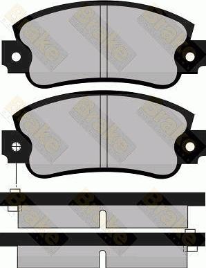 Kit pastiglie freno, Freno a disco KRAFT AUTOMOTIVE 6003030