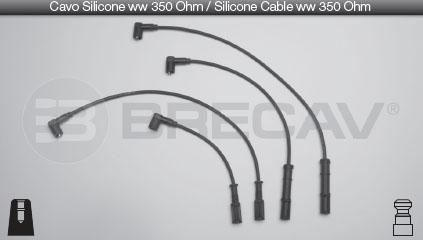 Brecav 06.5100 - Kit cavi accensione www.autoricambit.com