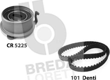 Breda Lorett KCD0622 - Kit cinghie dentate www.autoricambit.com