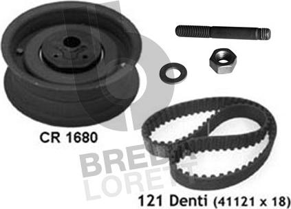 Breda Lorett KCD0031 - Kit cinghie dentate www.autoricambit.com