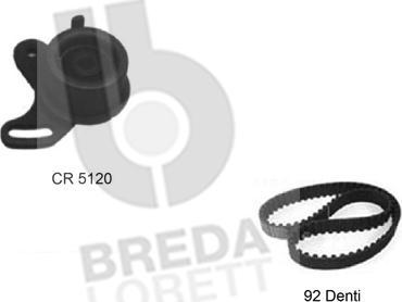 Breda Lorett KCD0189 - Kit cinghie dentate www.autoricambit.com