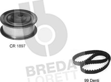 Breda Lorett KCD0267 - Kit cinghie dentate www.autoricambit.com