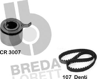 Breda Lorett KCD0206 - Kit cinghie dentate www.autoricambit.com