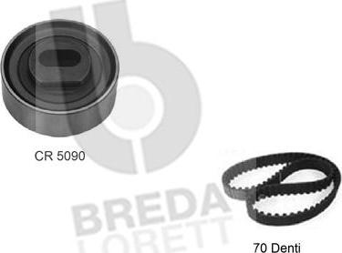 Breda Lorett KCD0214 - Kit cinghie dentate www.autoricambit.com