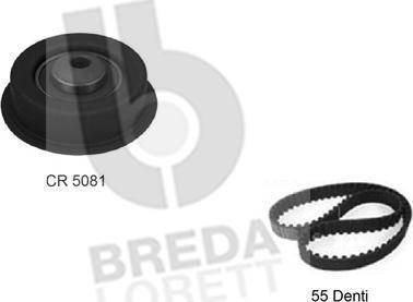 Breda Lorett KCD0218 - Kit cinghie dentate www.autoricambit.com