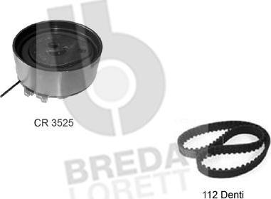 Breda Lorett KCD0221 - Kit cinghie dentate www.autoricambit.com