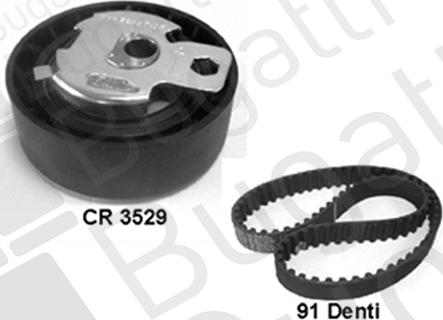 BUGATTI BKCD0572 - Kit cinghie dentate www.autoricambit.com