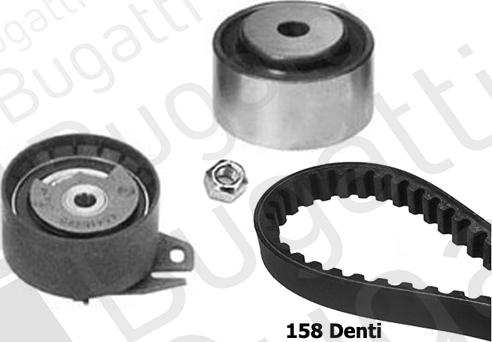 BUGATTI BKCD0095 - Kit cinghie dentate www.autoricambit.com