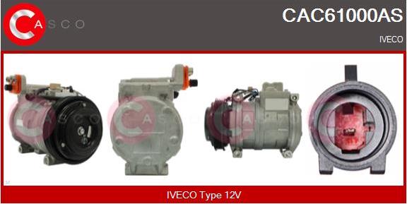 Casco CAC61000AS - Compressore, Climatizzatore www.autoricambit.com