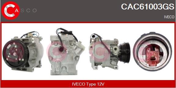 Casco CAC61003GS - Compressore, Climatizzatore www.autoricambit.com