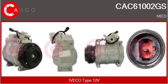 Casco CAC61002GS - Compressore, Climatizzatore www.autoricambit.com