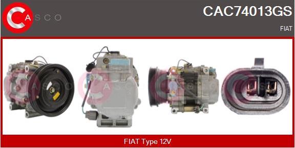 Casco CAC74013GS - Compressore, Climatizzatore www.autoricambit.com