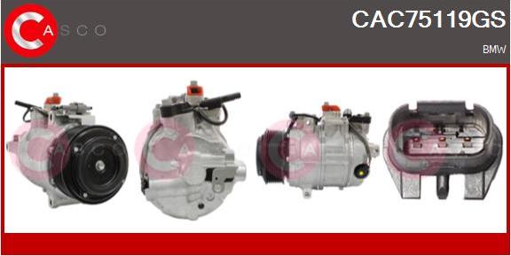 Casco CAC75119GS - Compressore, Climatizzatore www.autoricambit.com
