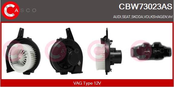 Casco CBW73023AS - Ventilatore abitacolo www.autoricambit.com