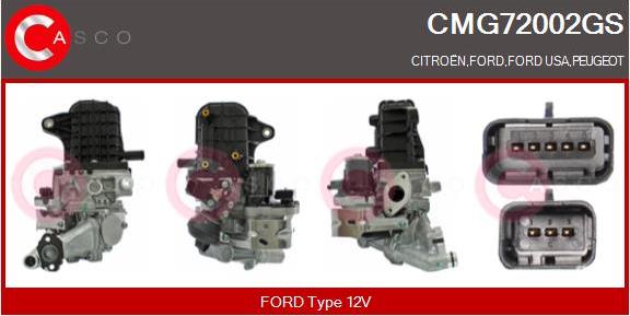 Casco CMG72002GS - Modulo EGR www.autoricambit.com