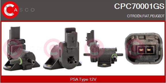 Casco CPC70001GS - Convertitore pressione, Controllo gas scarico www.autoricambit.com