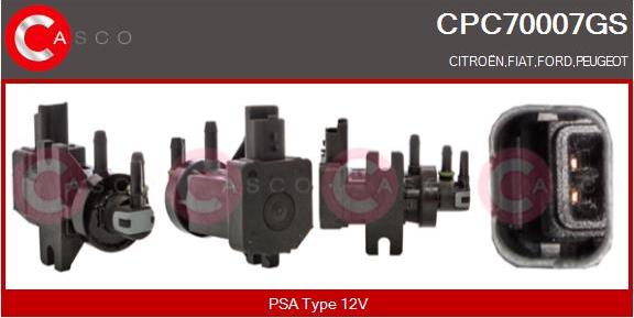 Casco CPC70007GS - Convertitore pressione, Controllo gas scarico www.autoricambit.com