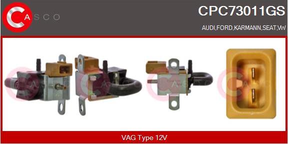 Casco CPC73011GS - Convertitore pressione, Controllo gas scarico www.autoricambit.com
