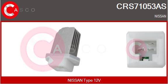 Casco CRS71053AS - Resistenza, Ventilatore abitacolo www.autoricambit.com