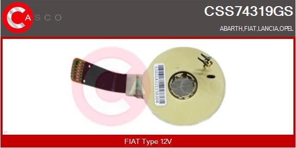 Casco CSS74319GS - Sensore angolo sterzata www.autoricambit.com