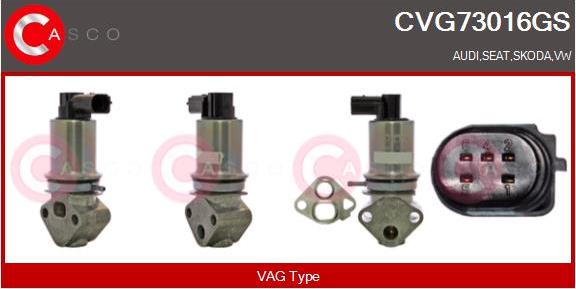 Casco CVG73016GS - Valvola ricircolo gas scarico-EGR www.autoricambit.com