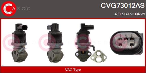 Casco CVG73012AS - Valvola ricircolo gas scarico-EGR www.autoricambit.com