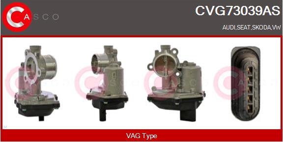 Casco CVG73039AS - Valvola ricircolo gas scarico-EGR www.autoricambit.com