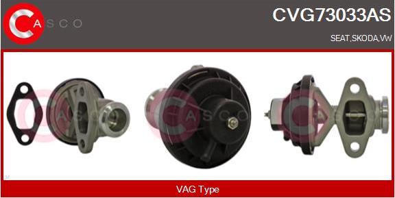 Casco CVG73033AS - Valvola ricircolo gas scarico-EGR www.autoricambit.com